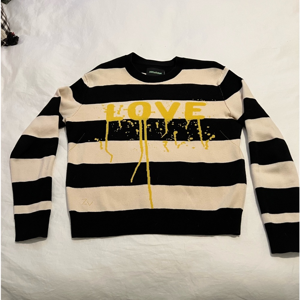 Zadig & Voltaire “Love”  Pullover Sweater